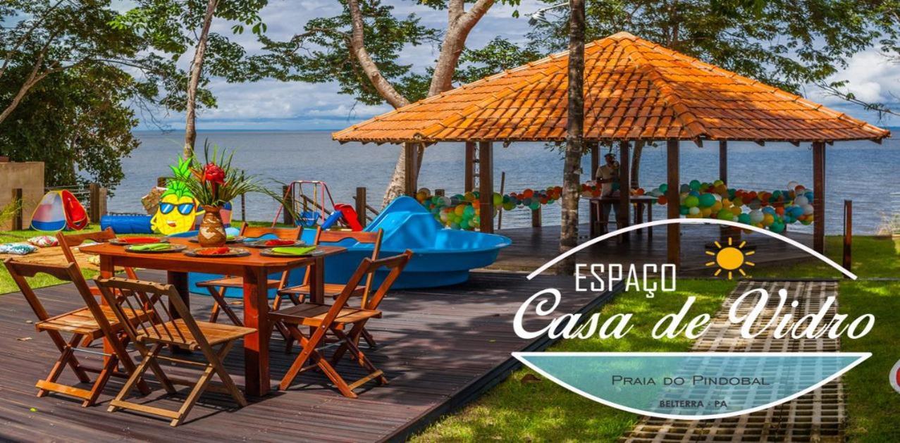 Chales Casa De Vidro Алтер до Чао Екстериор снимка