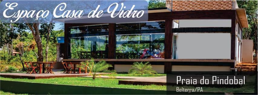 Chales Casa De Vidro Алтер до Чао Екстериор снимка