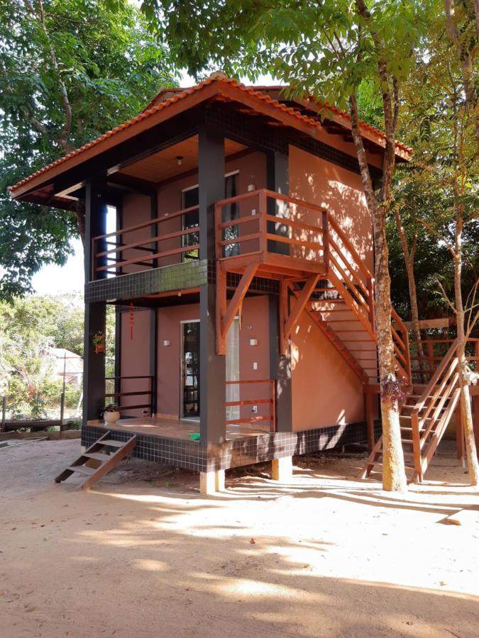 Chales Casa De Vidro Алтер до Чао Екстериор снимка